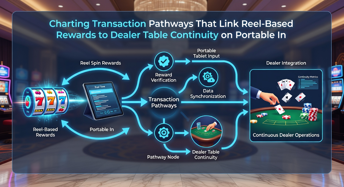 Diagramm der Transaktionspfade zwischen mobilen Slots und Live-Dealer-Tischen mit Fokus auf Zahlungsflüsse
