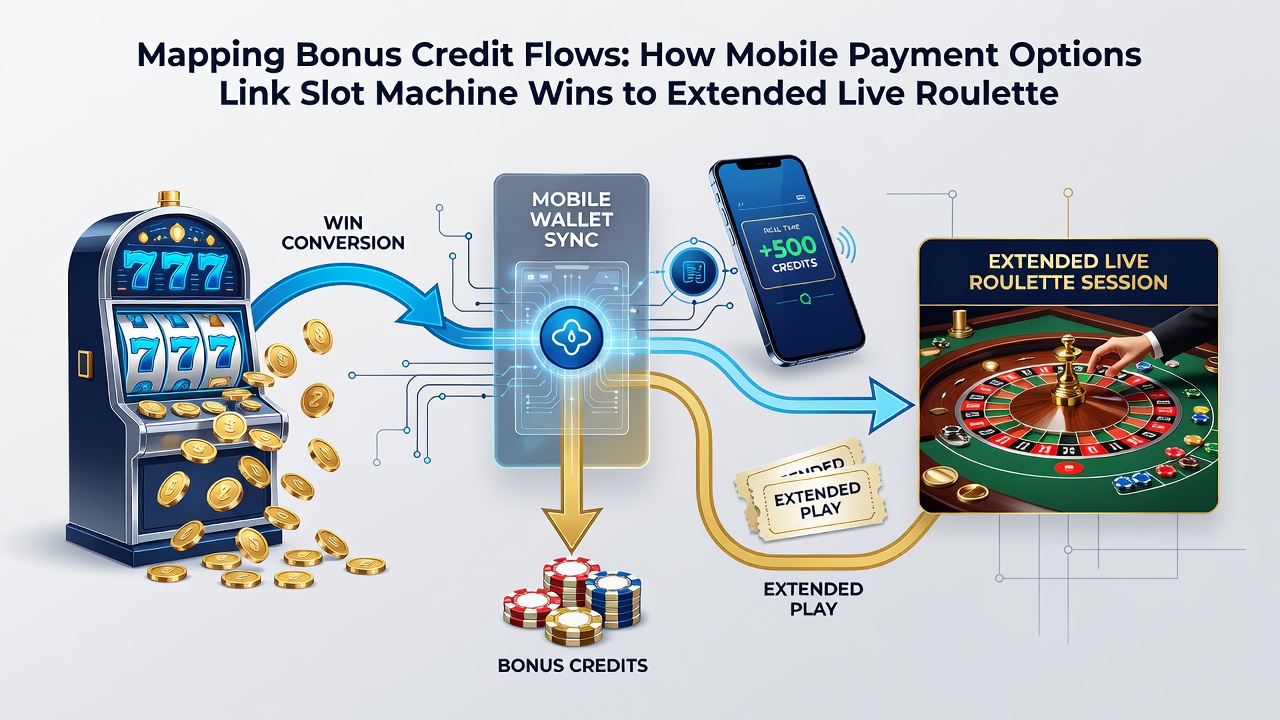 Visualisierung von Transaktionspfaden zwischen Slots und Live-Dealer-Tischen auf mobilen Geräten