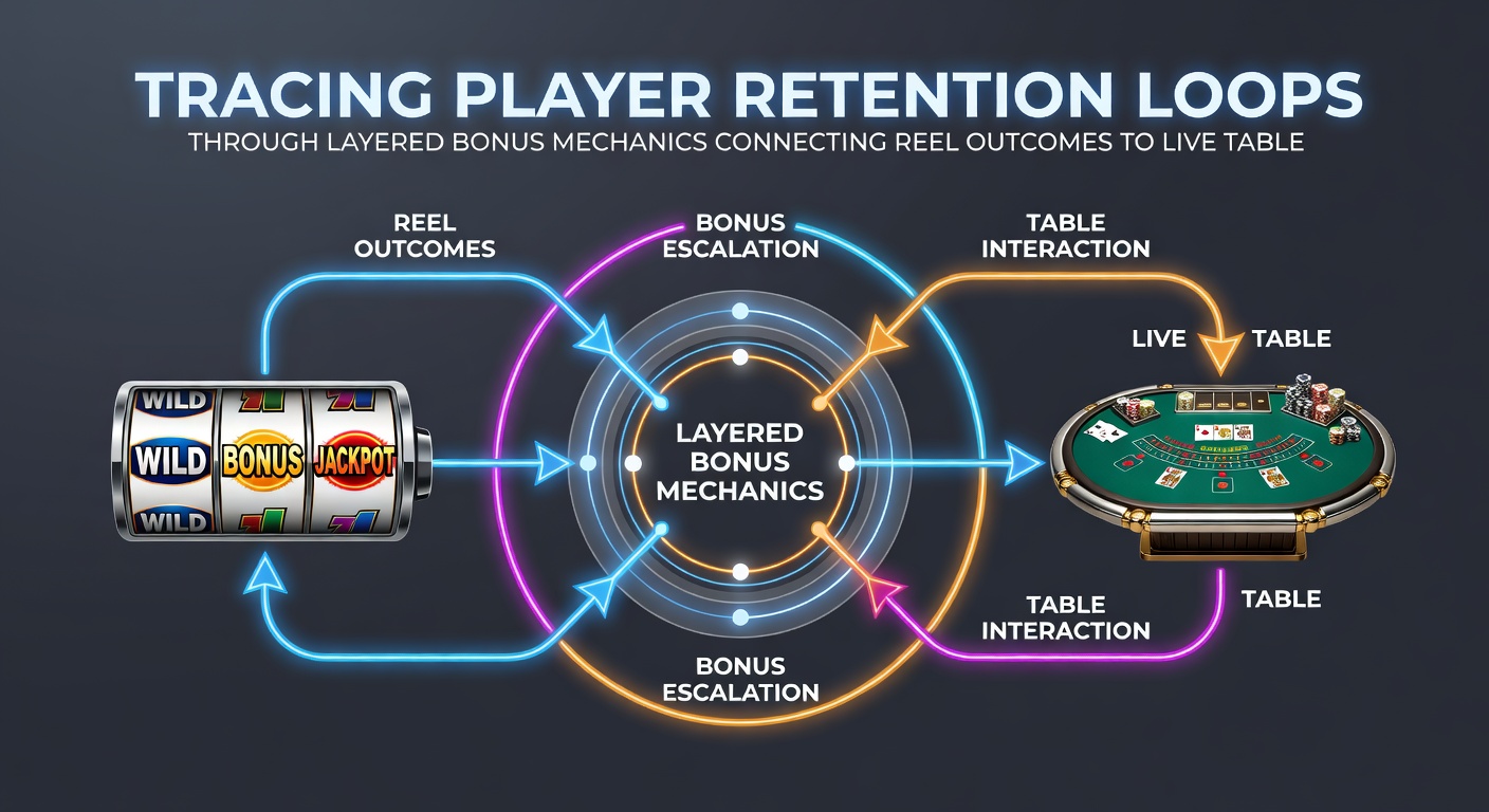Visualisierung von Transaktionspfaden zwischen mobilen Walzenspielen und Live-Dealer-Tischen